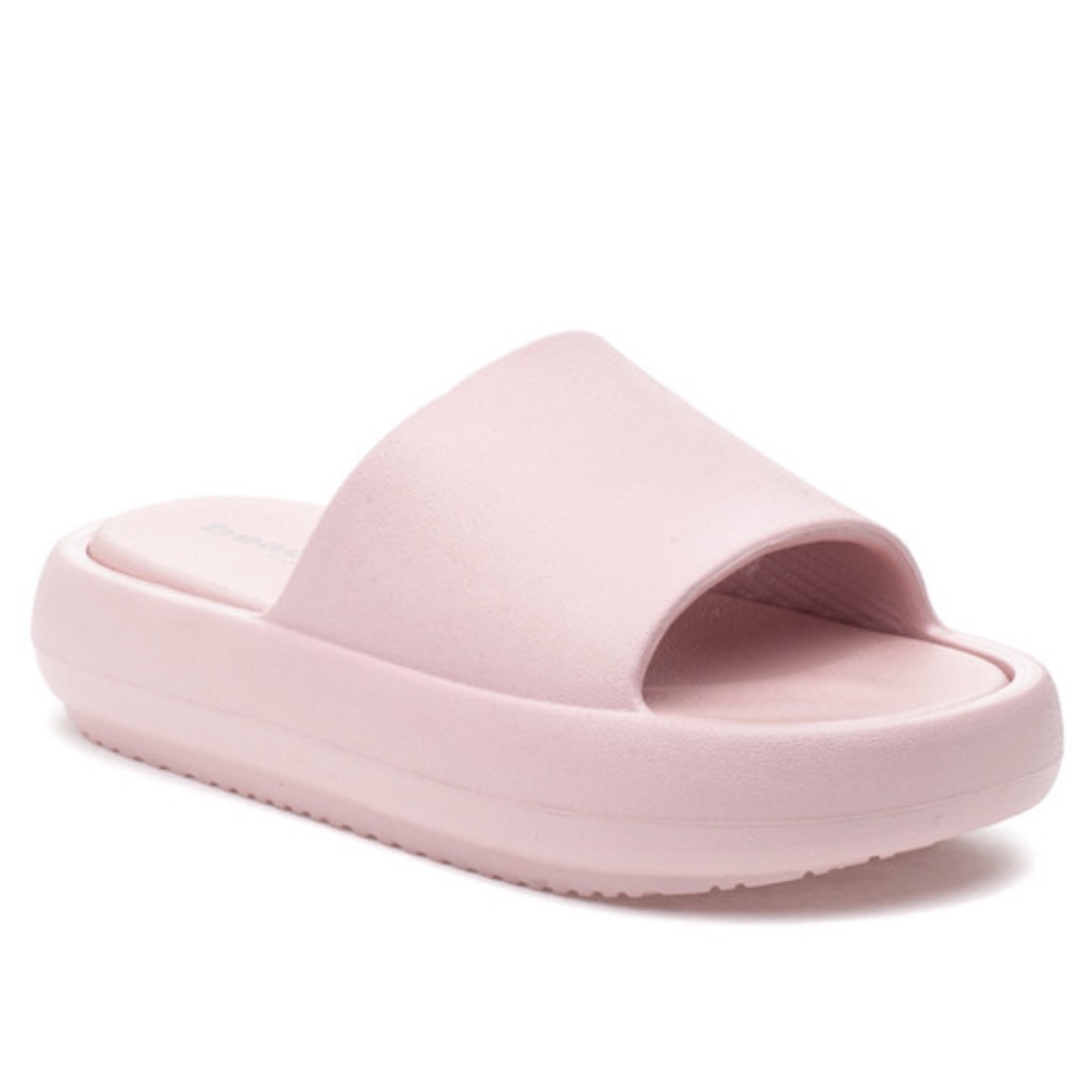 $49 J Slides - Beach Slides, Light Pink Eva Squish Size 7
